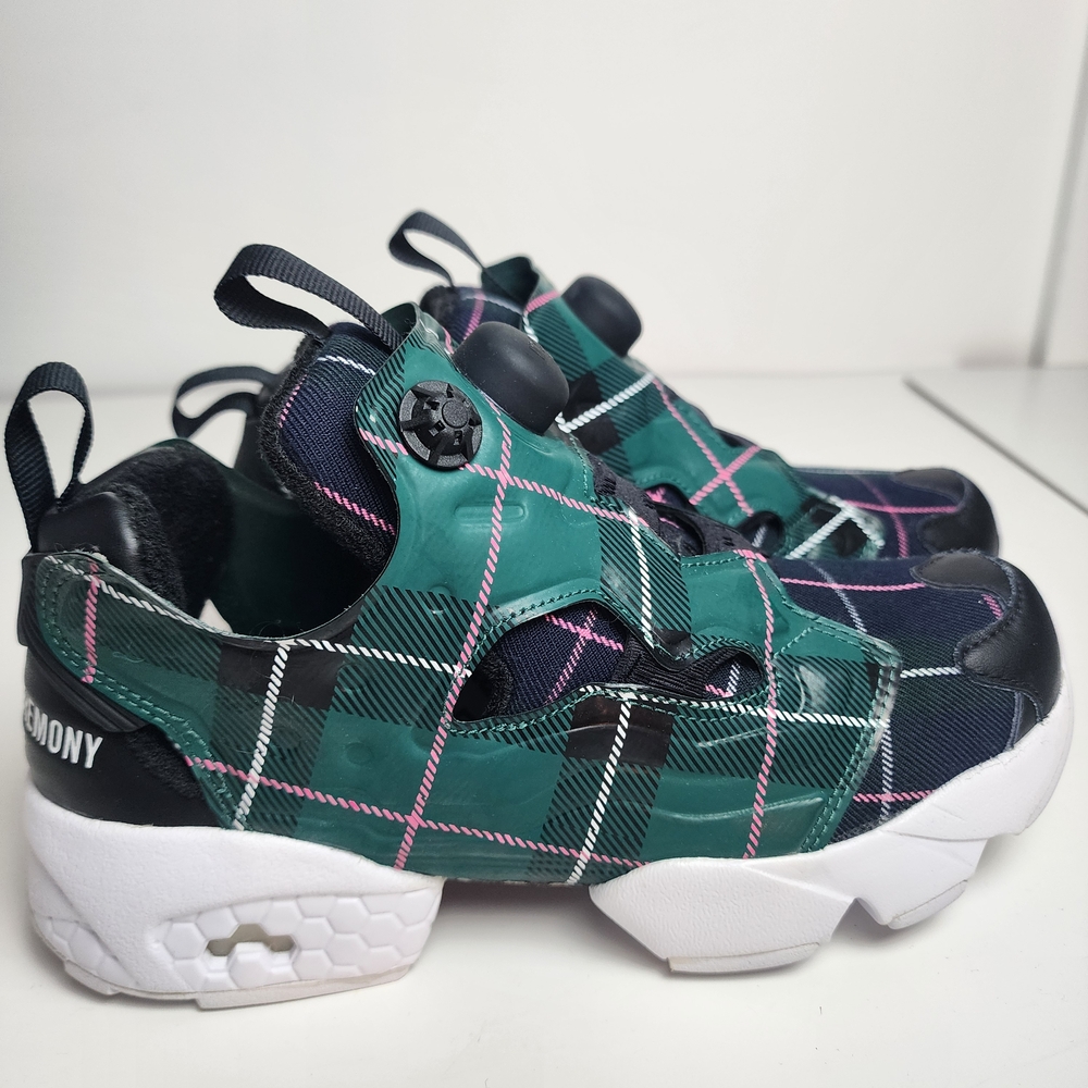 Reebok X Opening Ceremony Instapum Fury OG Tartan Sneakers